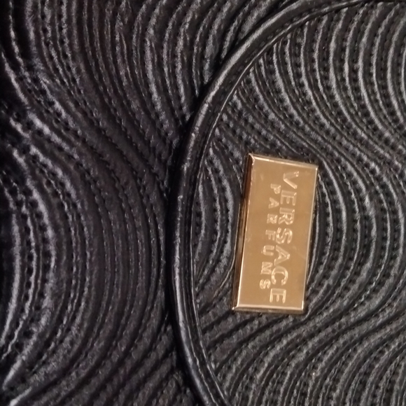 Versace vinyl evening purse $35 + free scarf - Picture 2 of 10